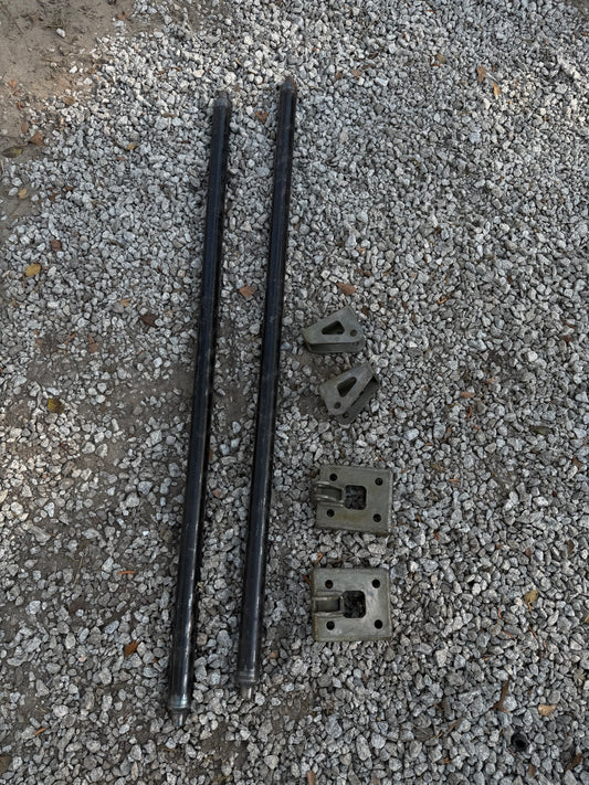 07-18 GM 1500 Tubular Rear Traction Bar Kit